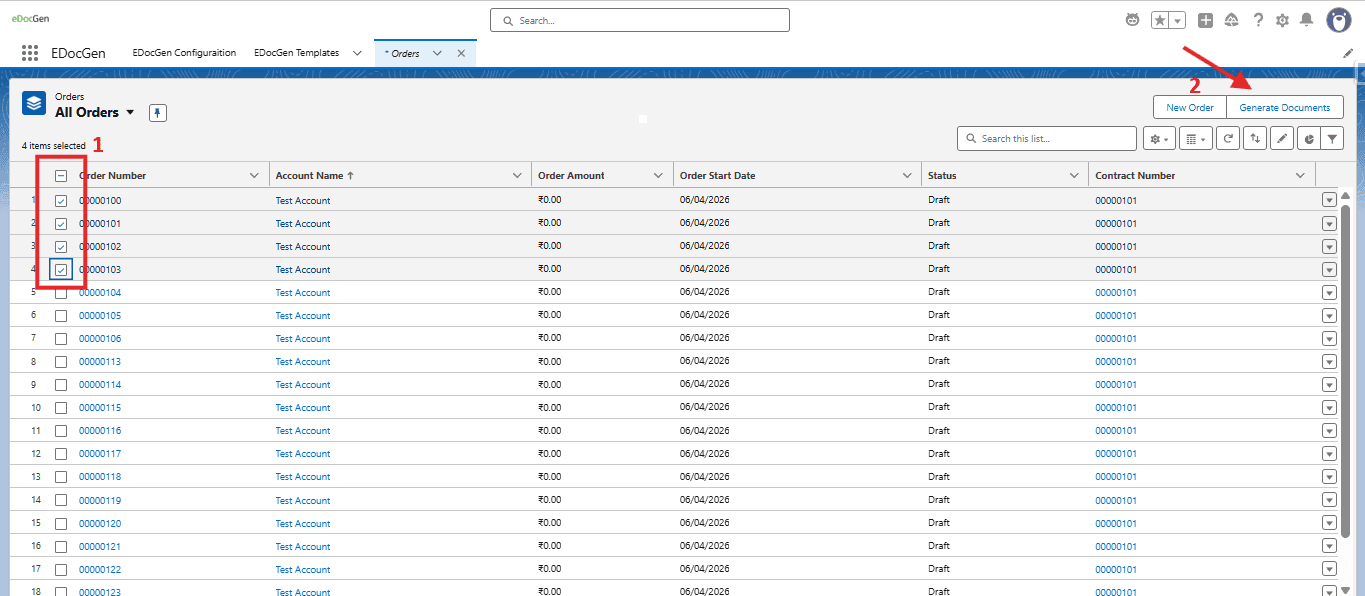 Bulk Generation Flow